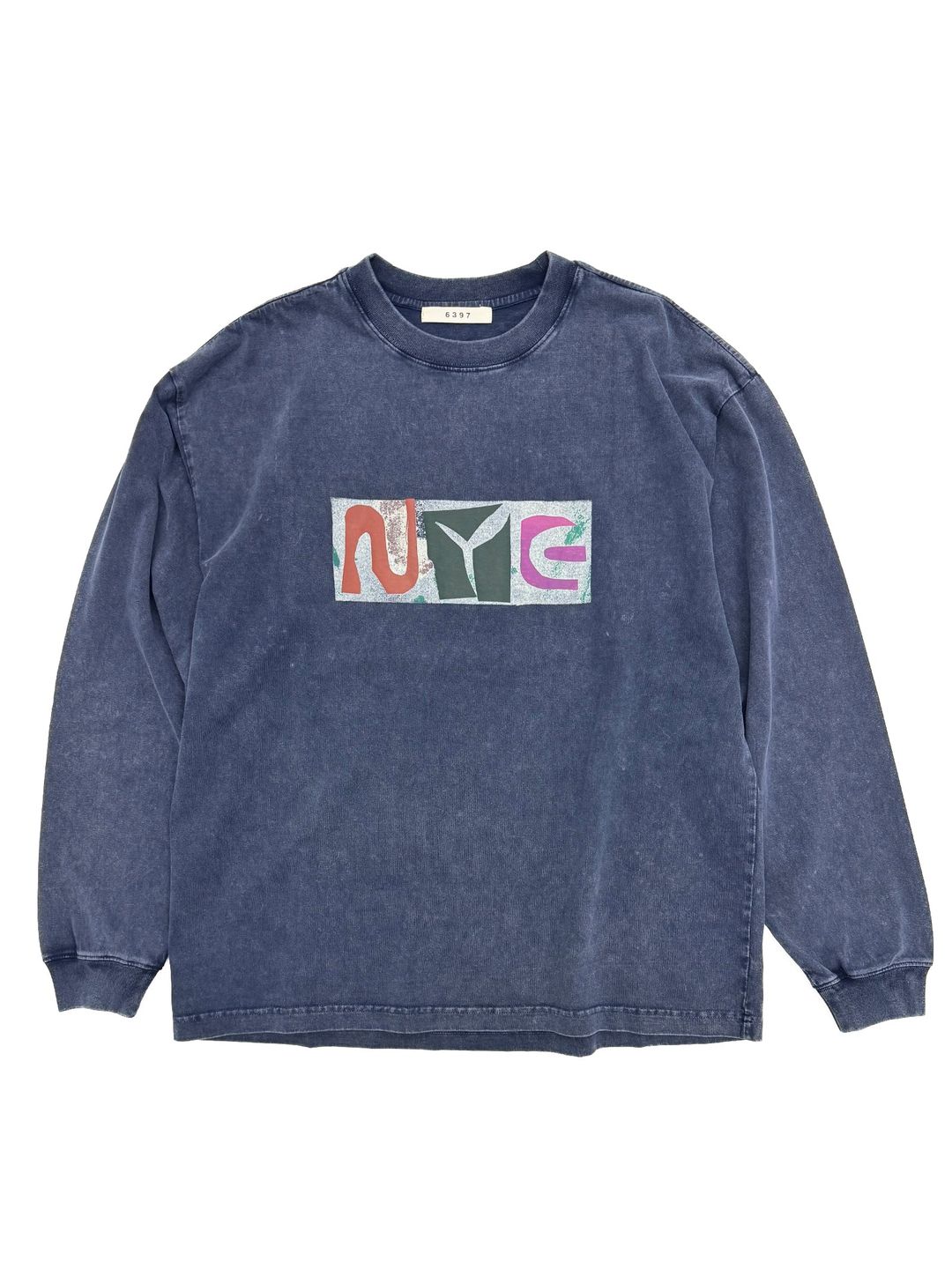 NYC Biggie T in Washed Indigo #2
