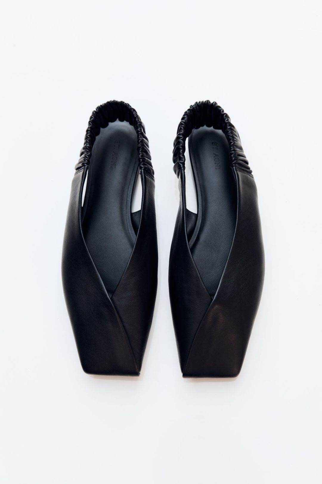Envelope Sling Back Flat - Black #5