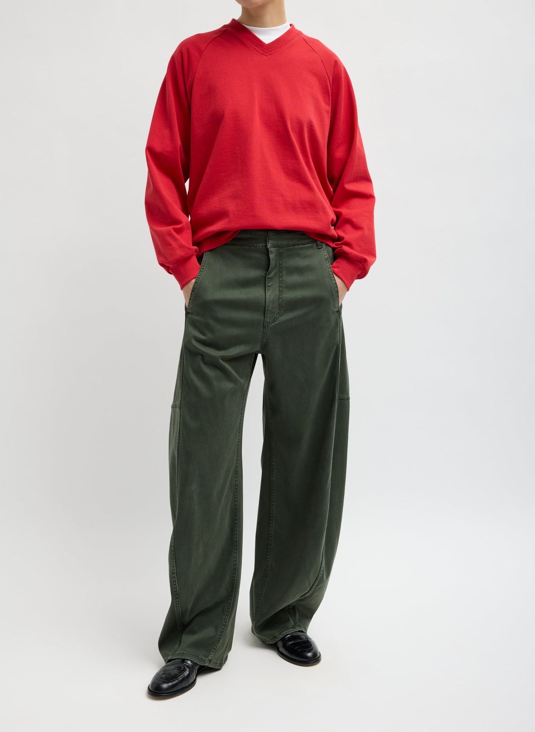Reactive Garment Dyed Stretch Twill Sid Pant