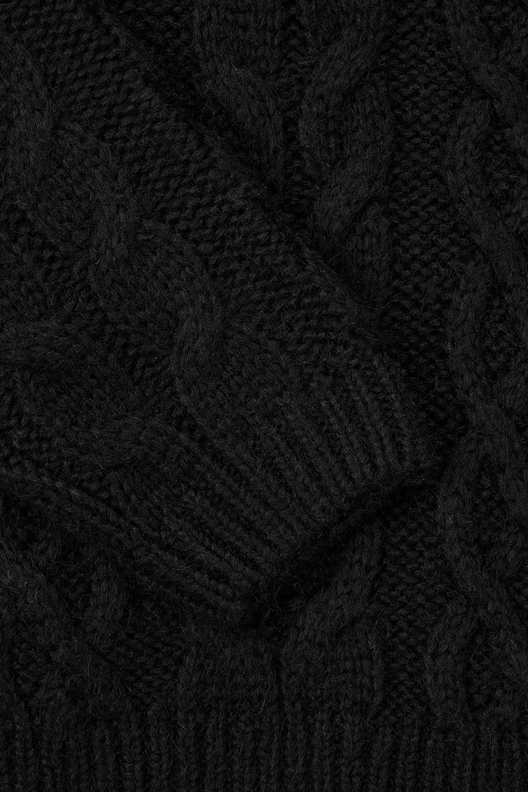 ETHAN SWEATER | BLACK CABLE KNIT #10
