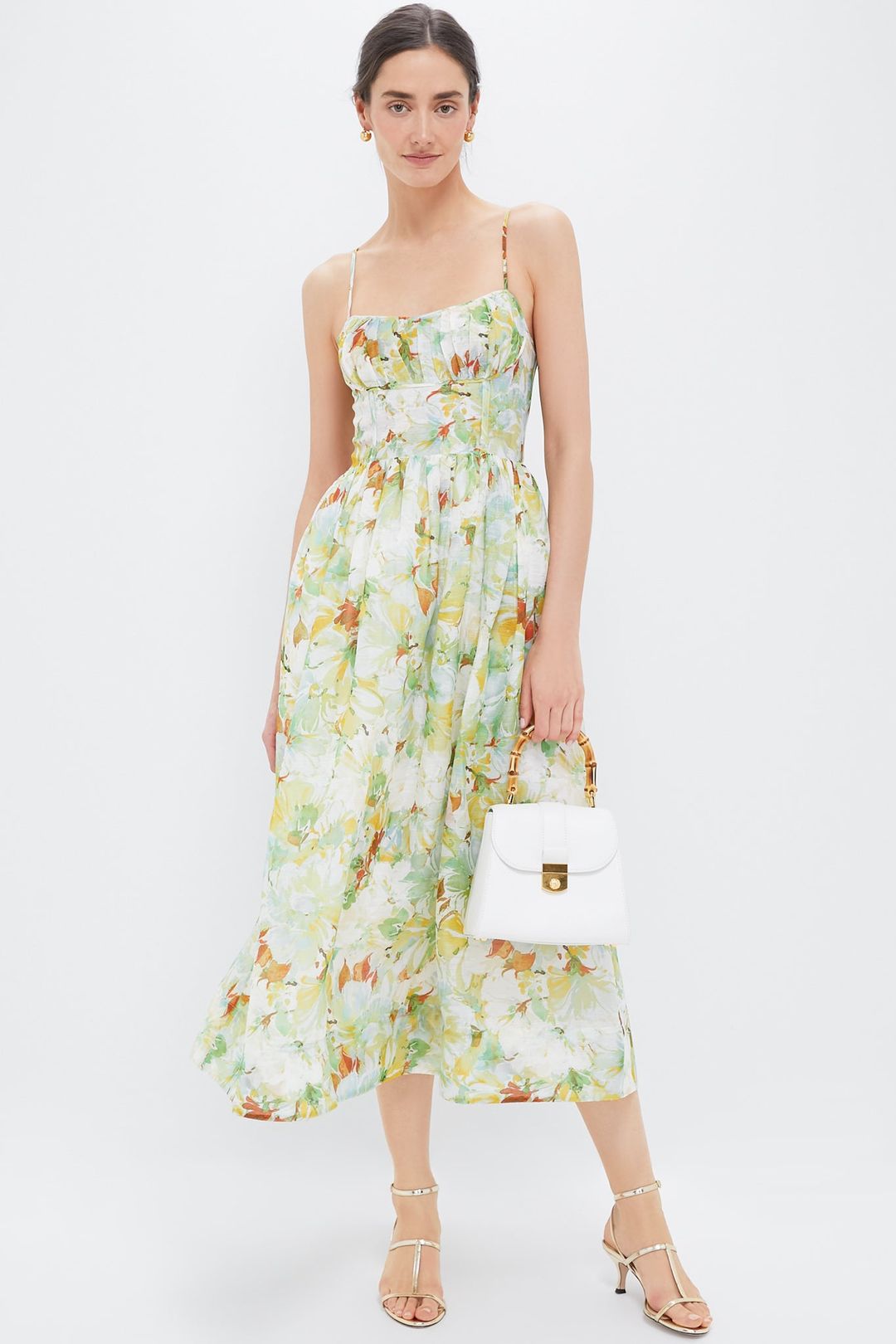 Terra Light Blue Alba Midi Dress #2