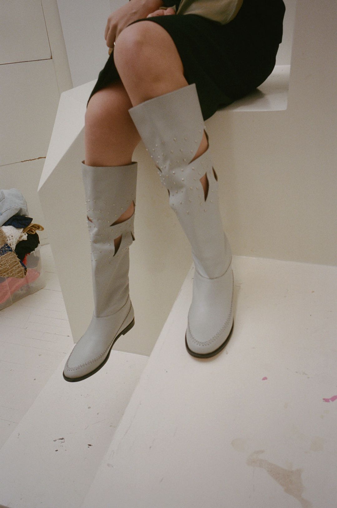 SOL BOOT, GRIS CALF #3