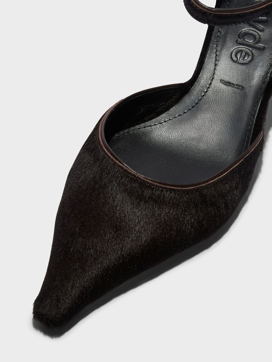 Tillie Pony Hair Pumps #4