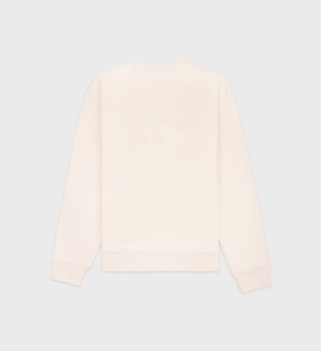 Bristol Crest Crewneck - Cream/Merlot