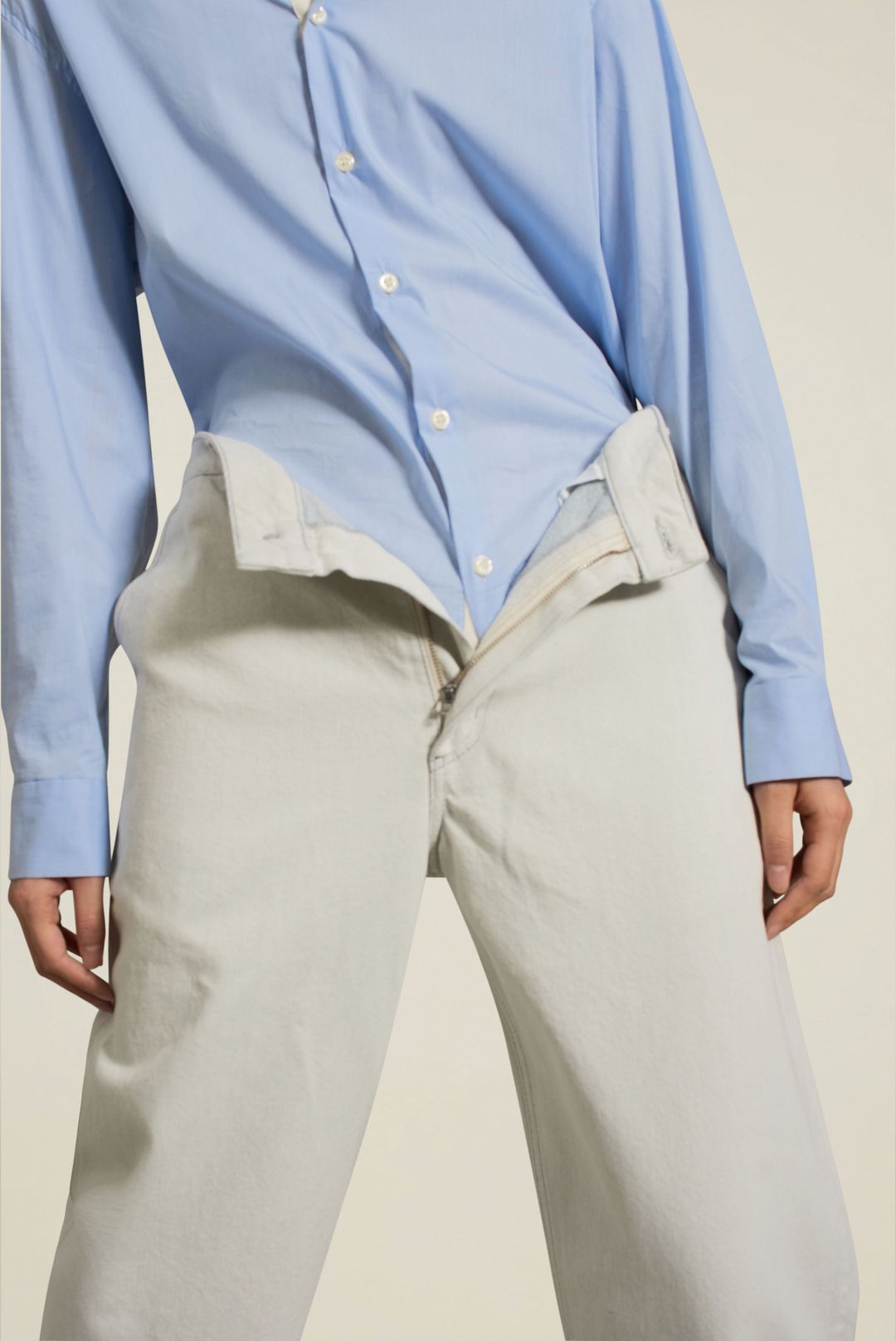 Column Leg Jean in Recycled Denim #3