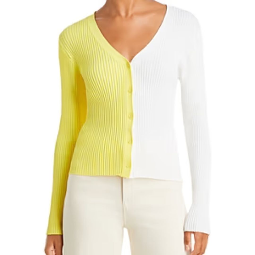 Shoko sweater in Yellow / White