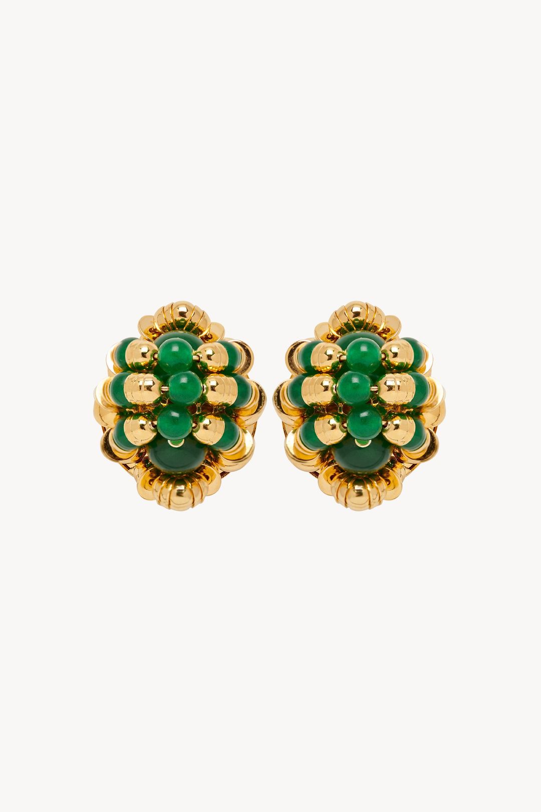 Lucille Earring in Brass