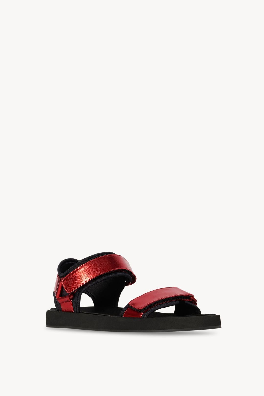Hook and Loop Sandal in Leather #2