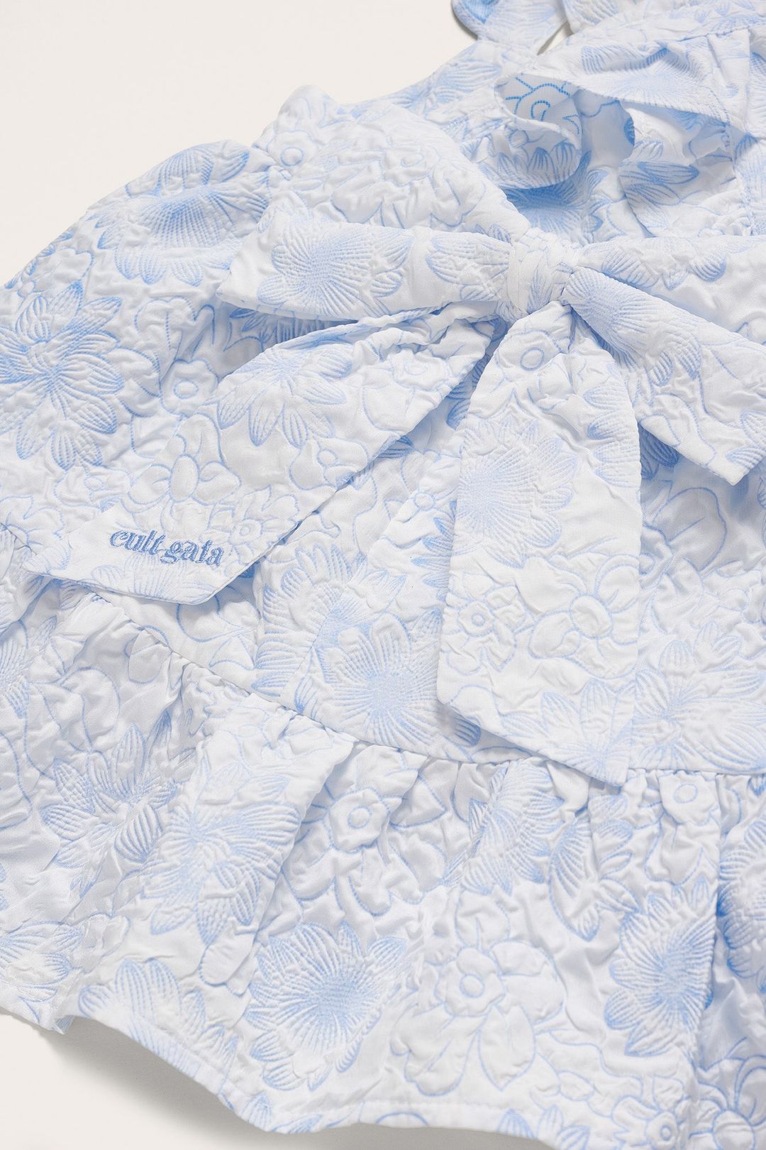 BABY AUBREE DRESS & BLOOMER - COASTAL FLORAL PRINT #4