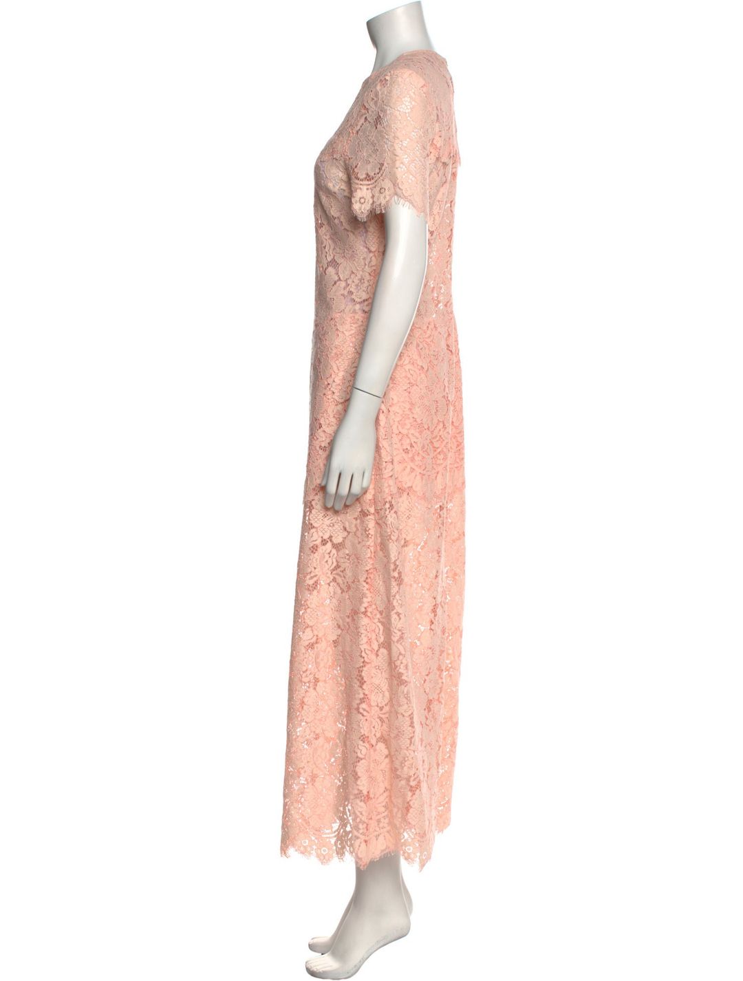 Lace Pattern Long Dress #2