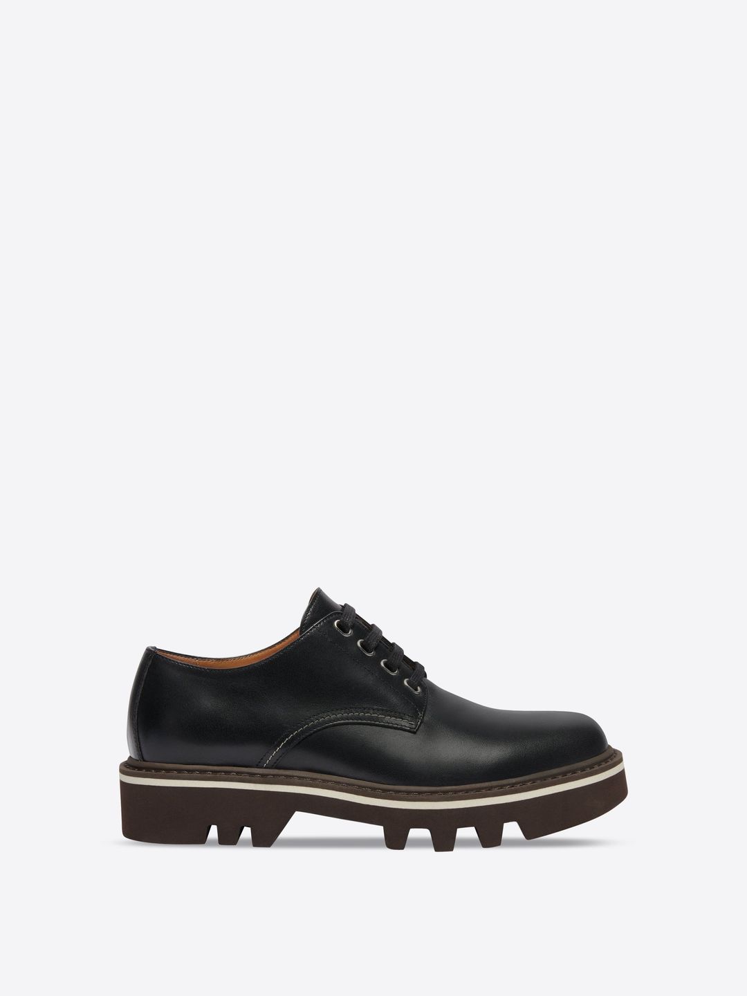 Leather derby shoes
