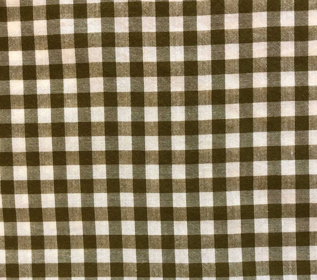 HMD -- PARIS DRESS -- OLIVE GINGHAM #4