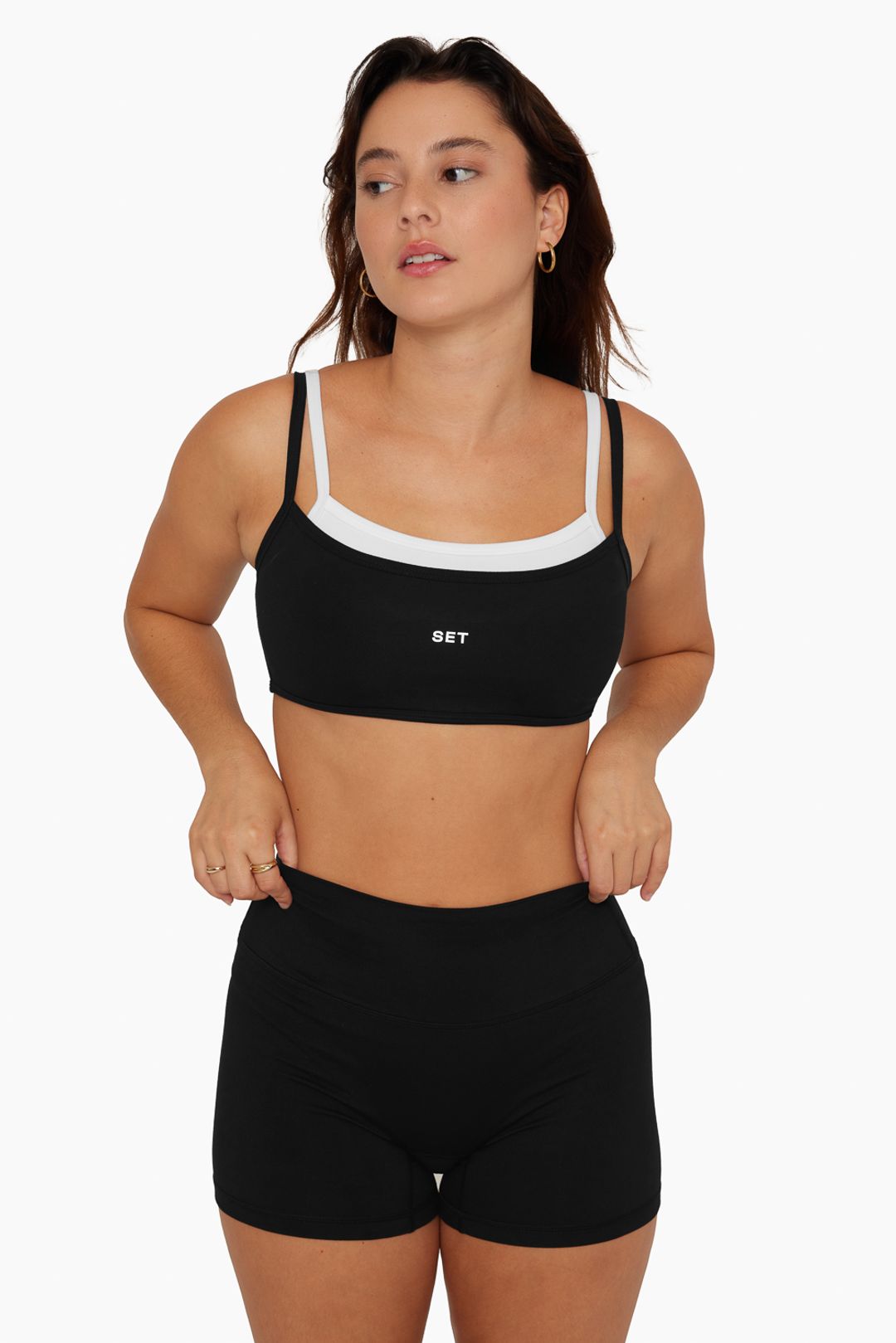 FORMCLOUD™ DOUBLE SCOOP BRA - ONYX #3