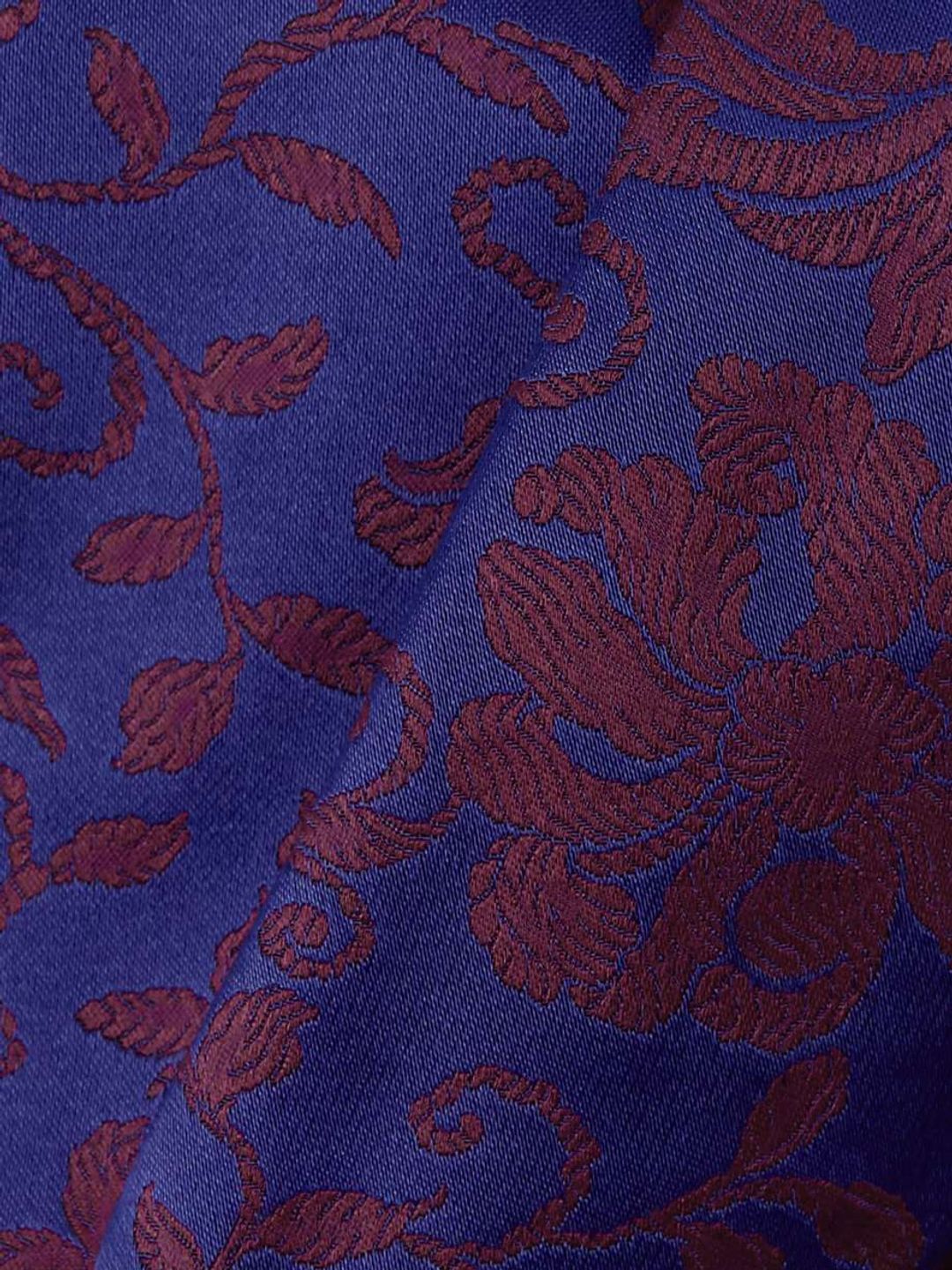 Wrap-effect satin-jacquard midi skirt #5