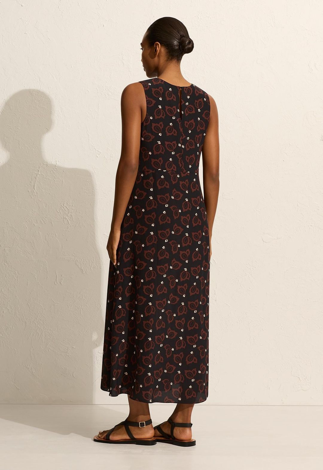Curved Waist Midi Dress - Casablanca #4
