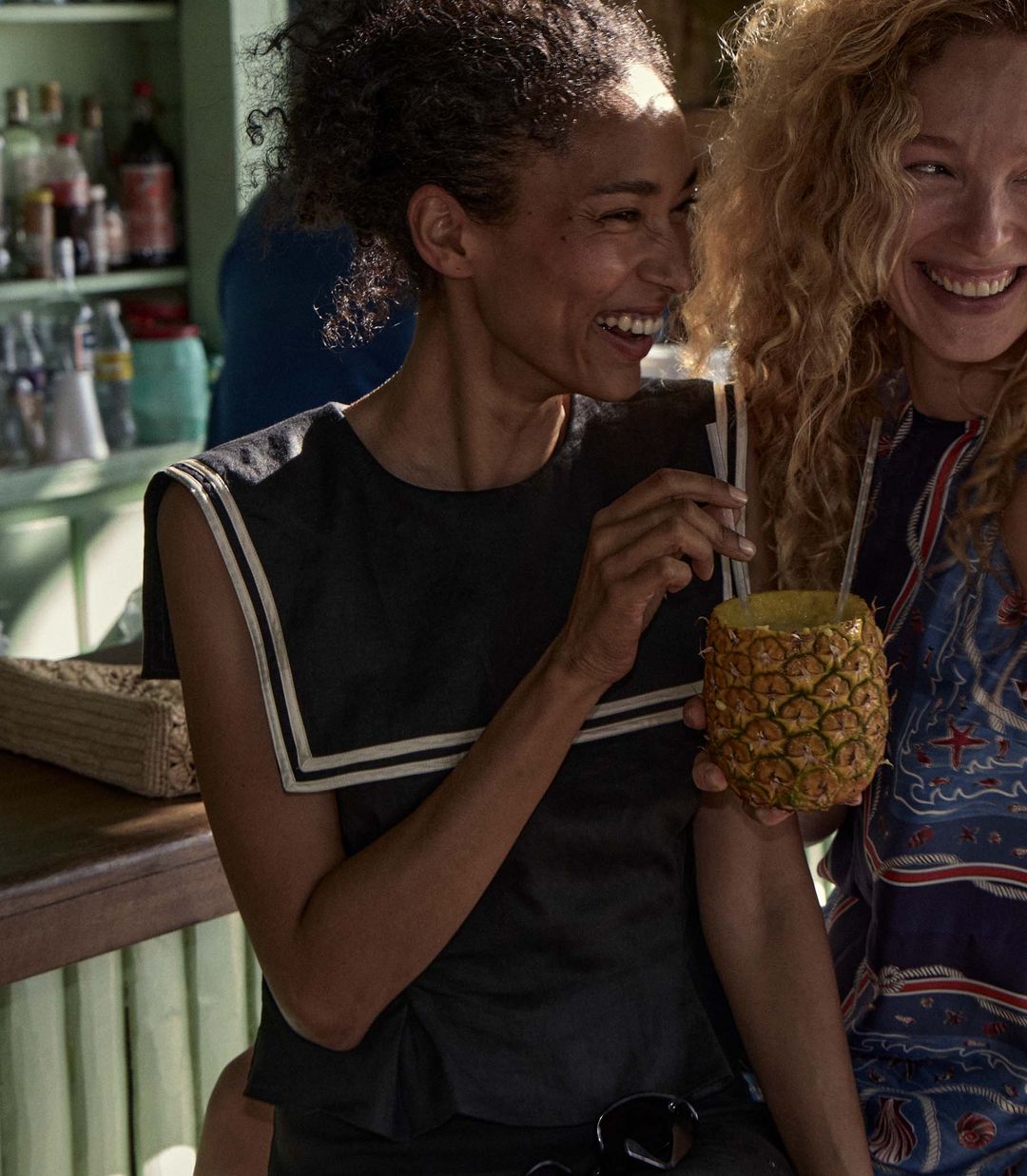 MARGIE TOP -- BLACK #14