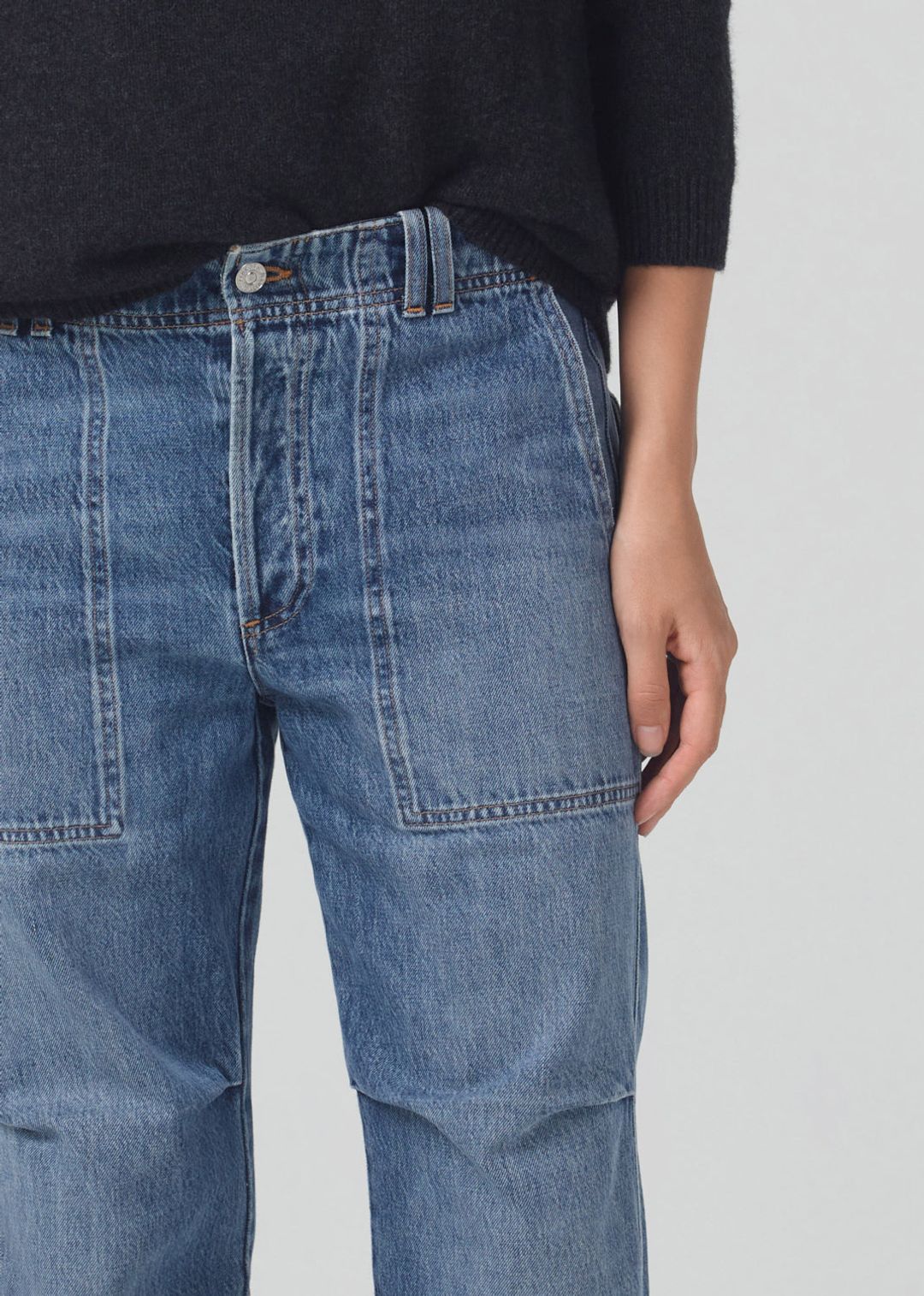 Agni Utility Trouser in Poolside #5