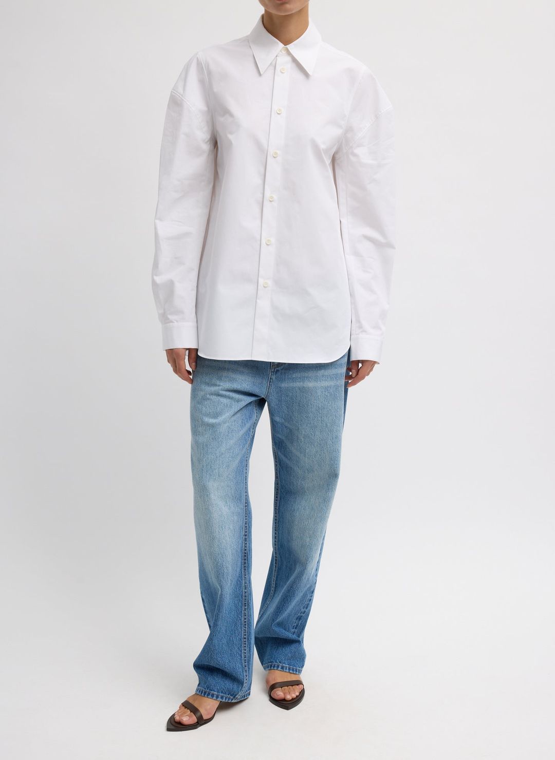 Compact Eco Poplin Hinged Shirt #4