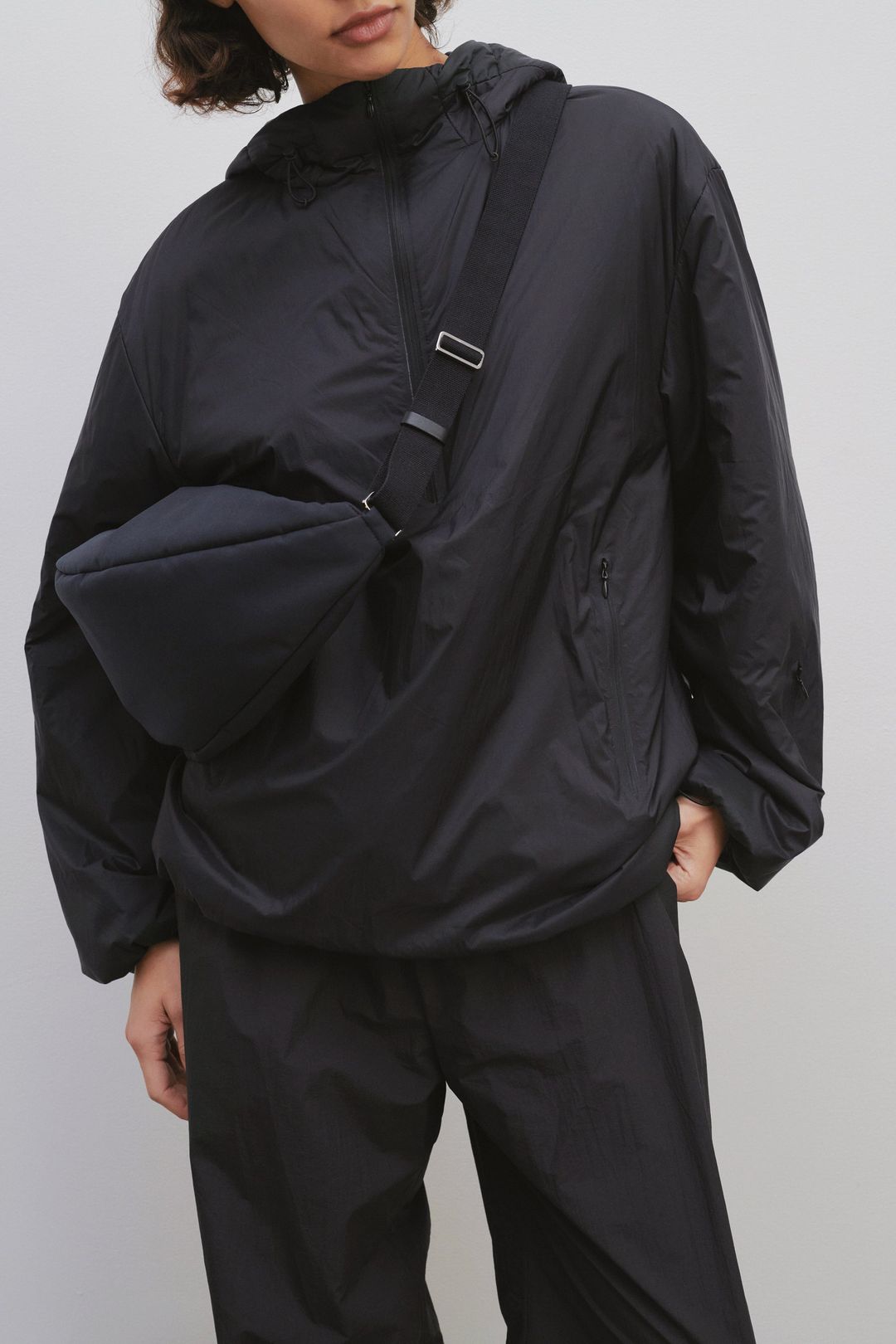 Slouchy Banana Bag Two in Nylon #4