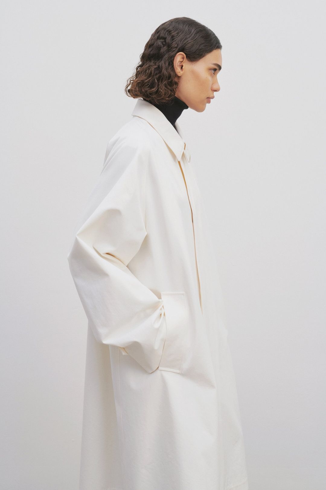 Tavisha Coat in Cotton and Silk #6