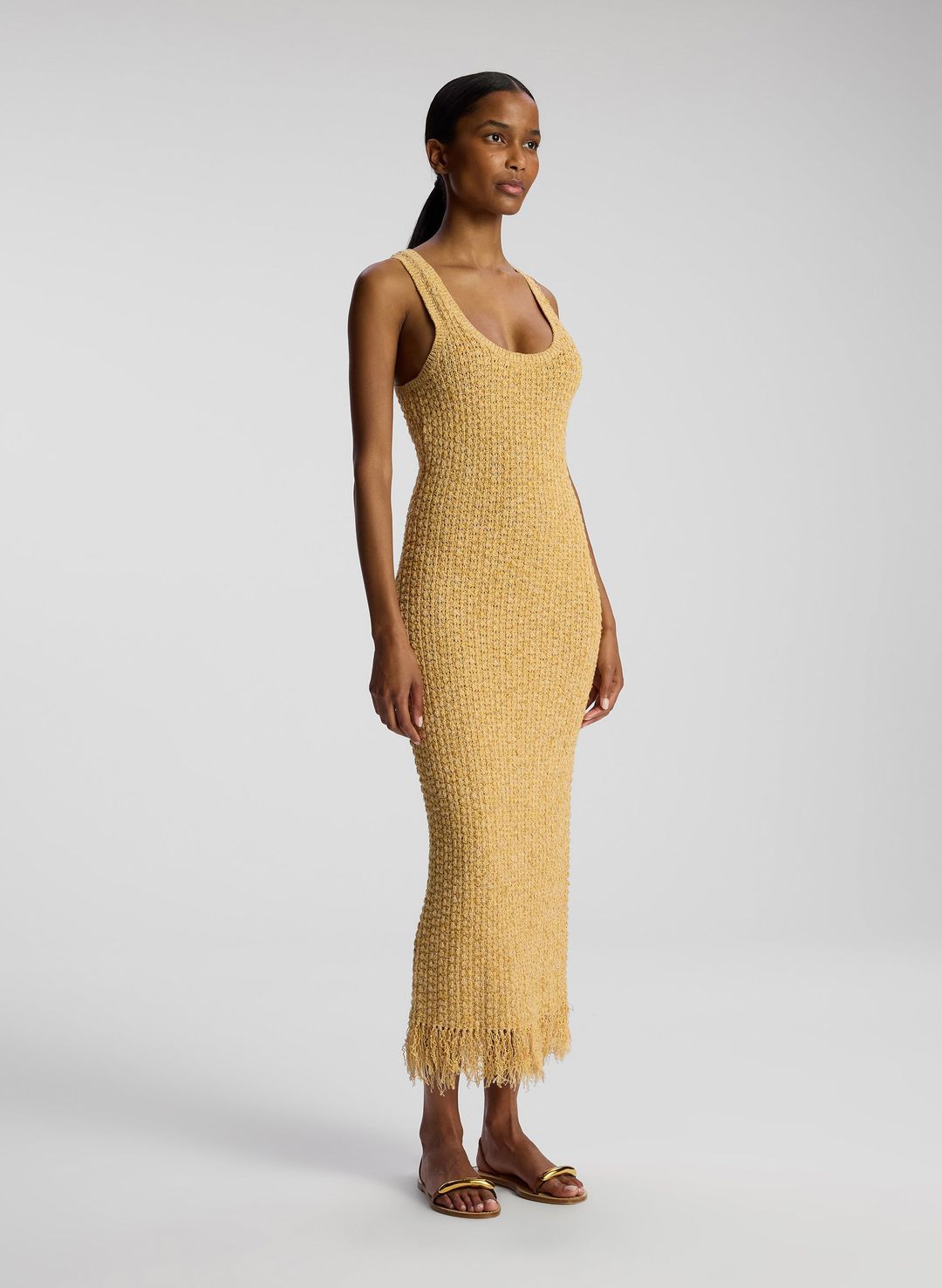 Clementine Bouclé Knit Midi Dress #3