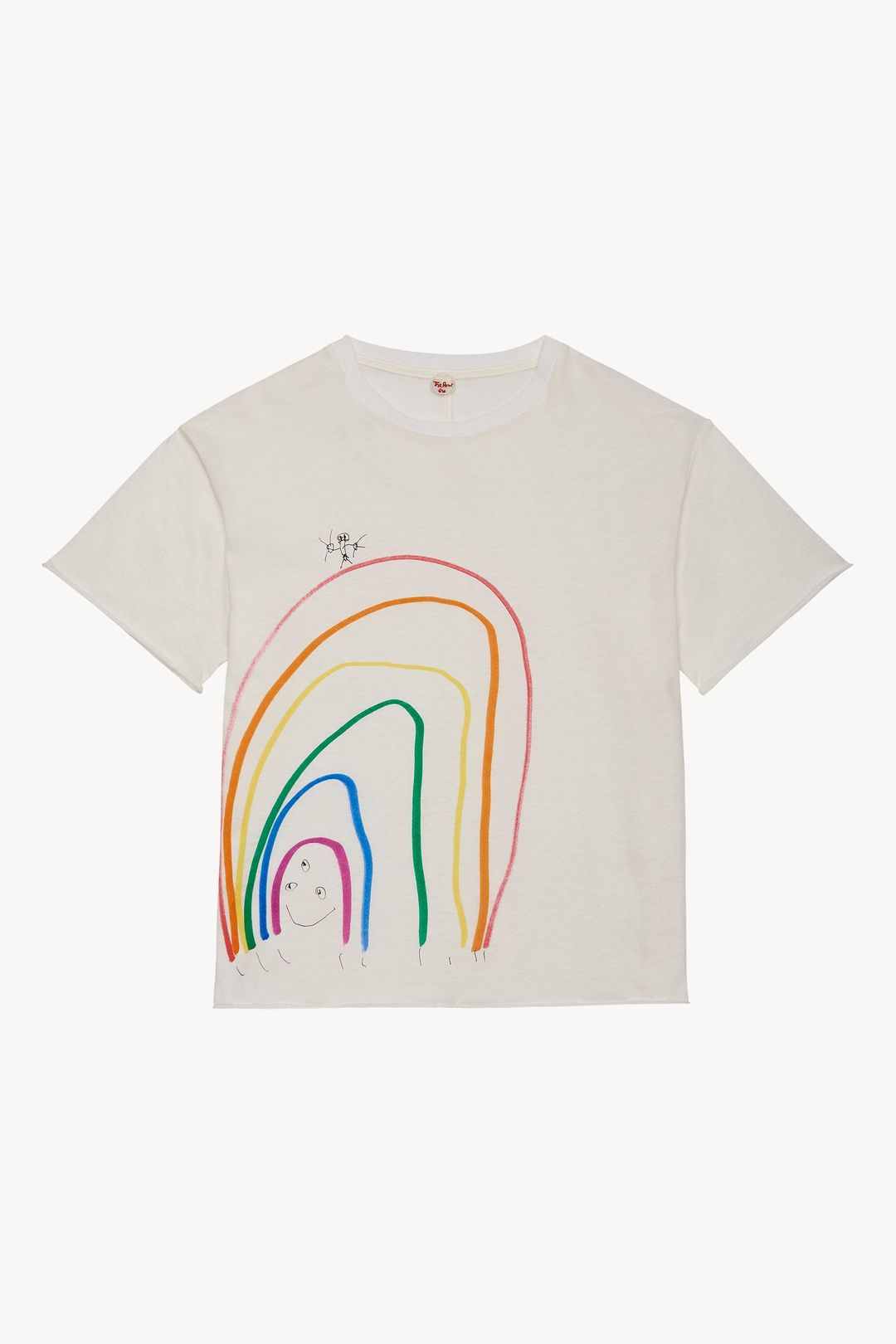 Rainbow Top in Organic Cotton