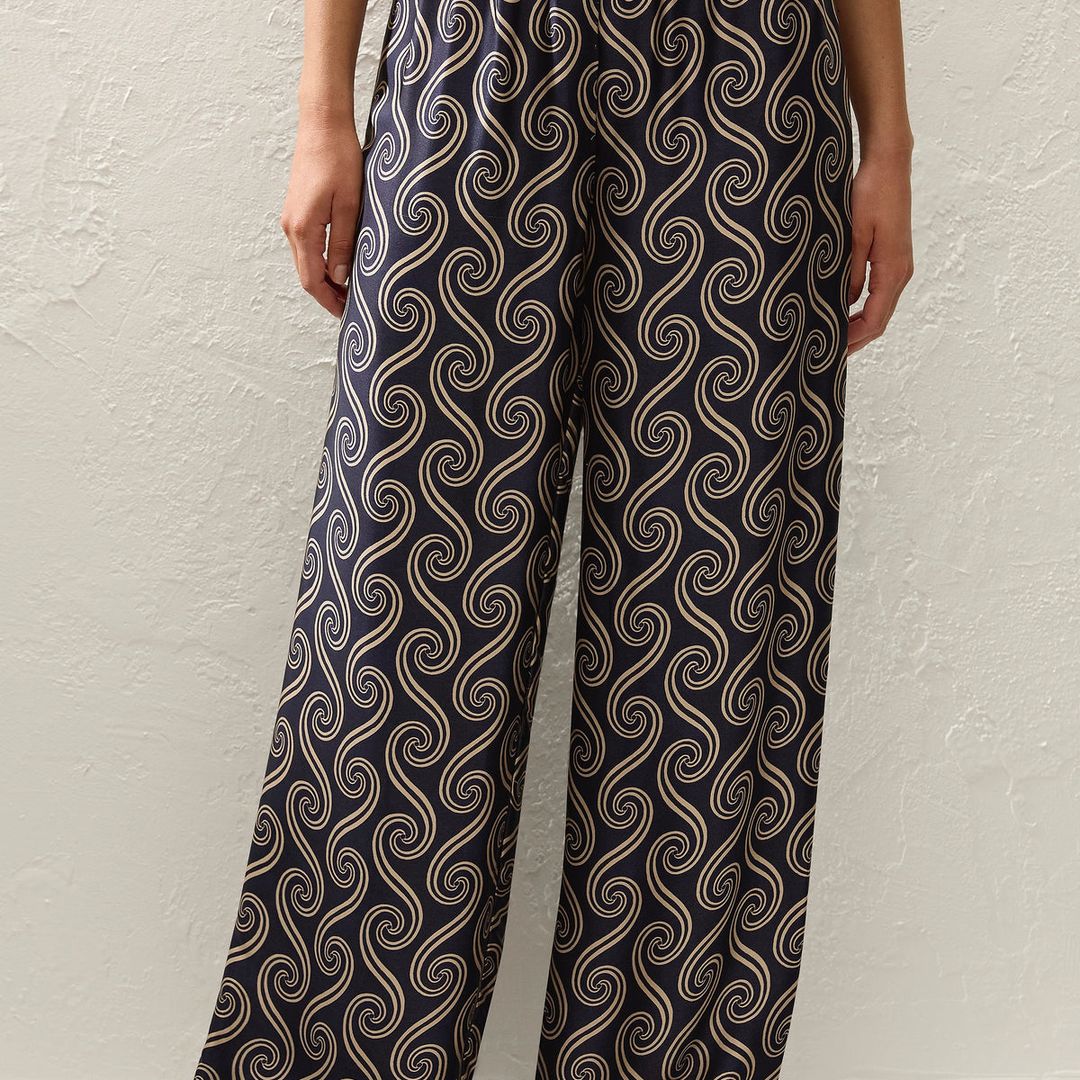 Jensen Pant Juanita Swirl Indigo #4