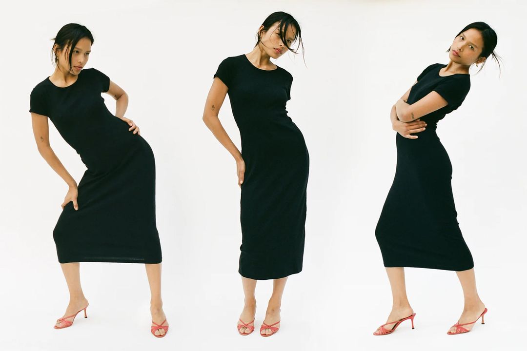 Bellevue Midi Dress - Black