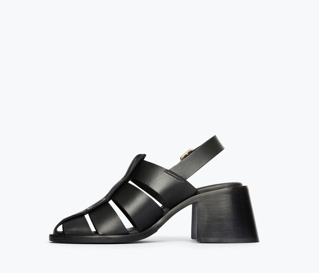 JULIETA FISHERMAN BLOCK HEEL #3