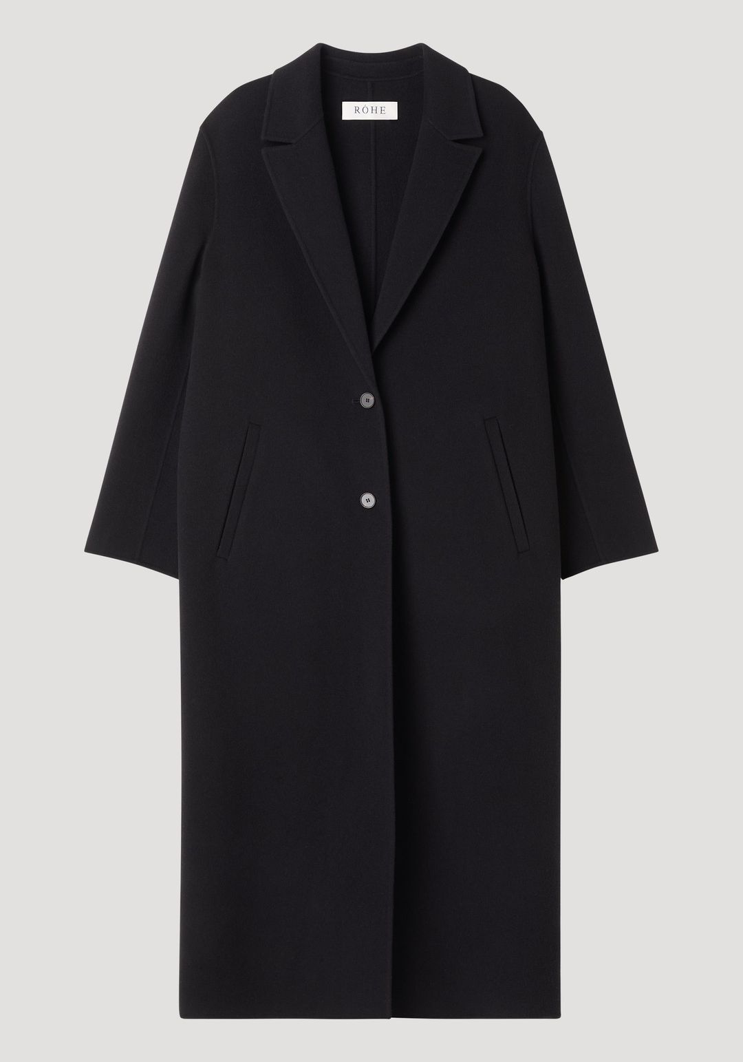 Double-faced coat | black #6