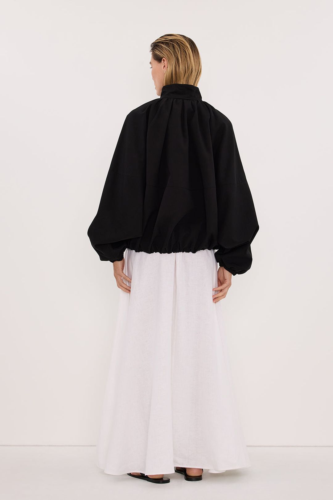 OAKLEE BLACK BATWING LIGHTWEIGHT JACKET #4
