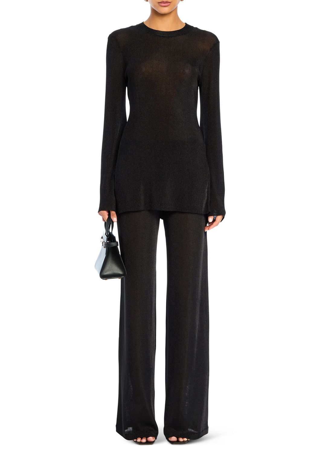 Ines Metallic Knit Top #5