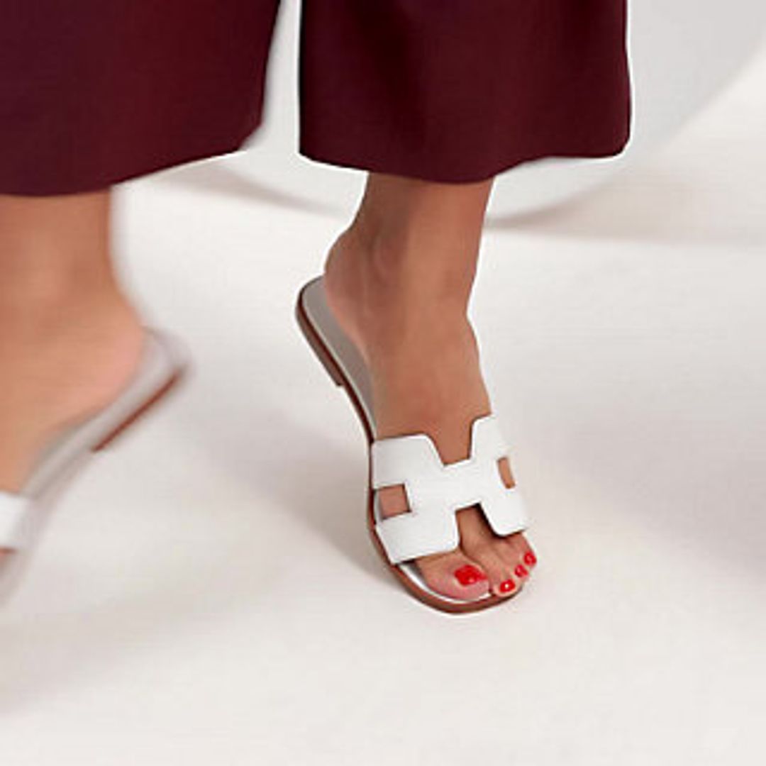 Oran sandal in White