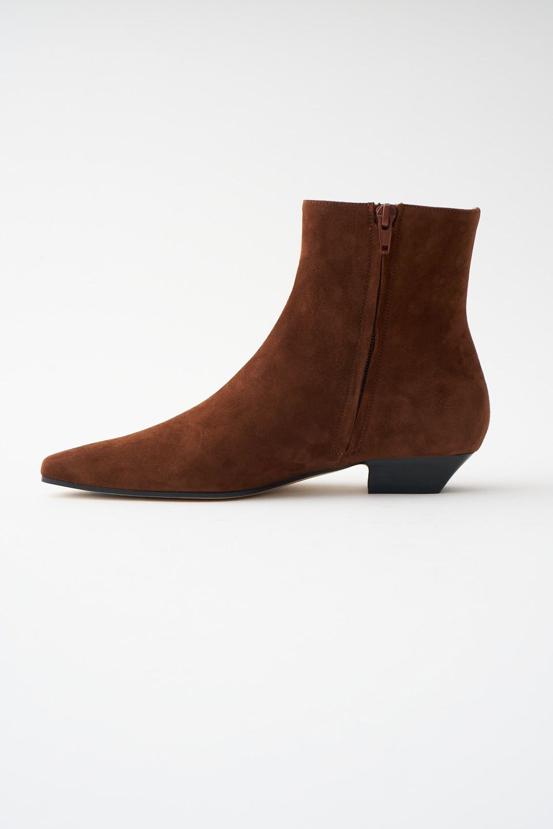 The Lennon Boot in Chocolate Suede #3