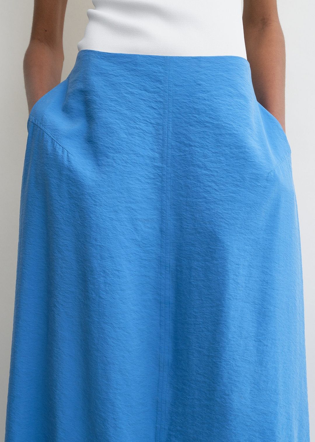 Parachute skirt cobalt #5
