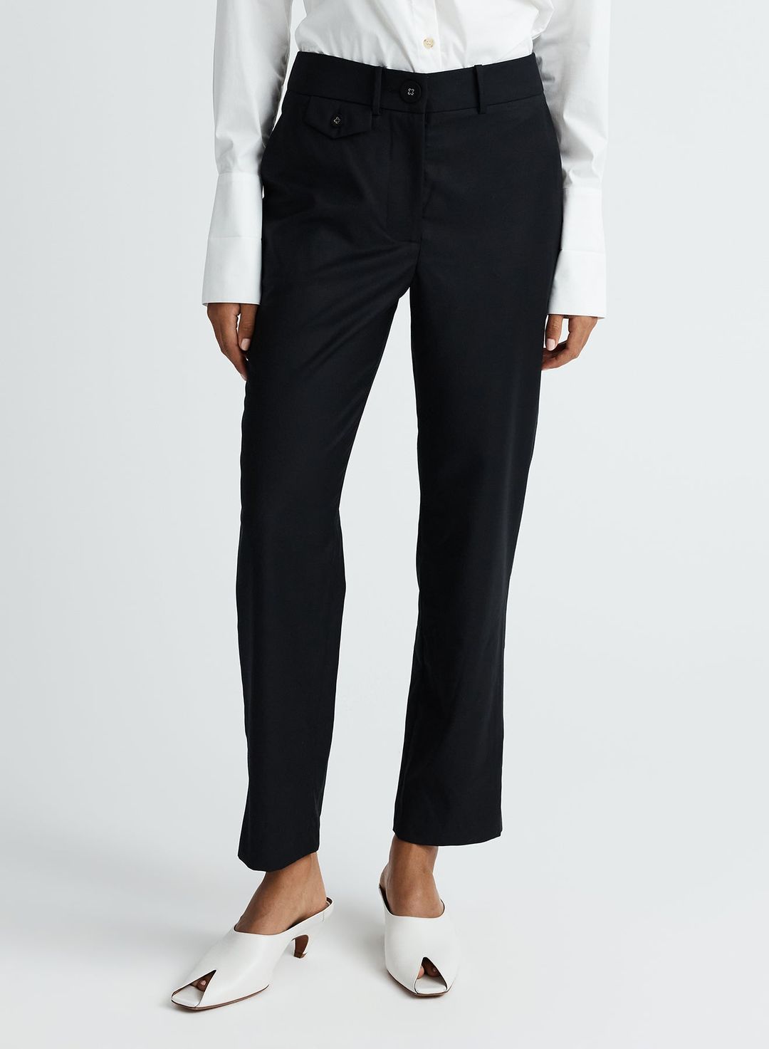 JULIETTE PANTS (BLACK WOOL