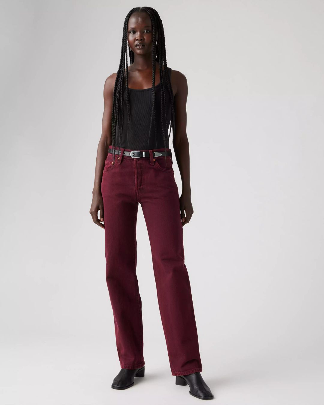 501® ‘90s Original Women's Jeans in Imbued Burgundy #4