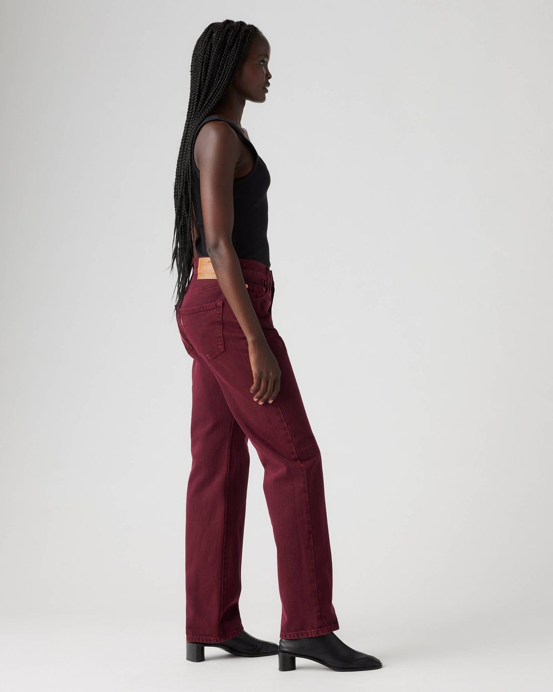 501® ‘90s Original Women's Jeans in Imbued Burgundy #5