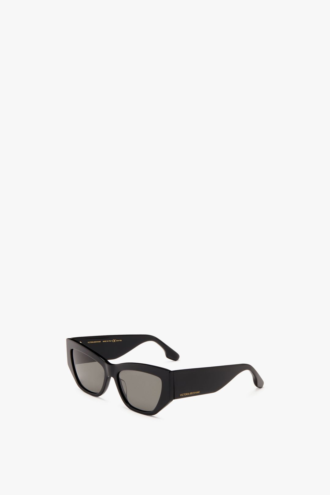 Sculptural Frame Sunglasses In Black #3