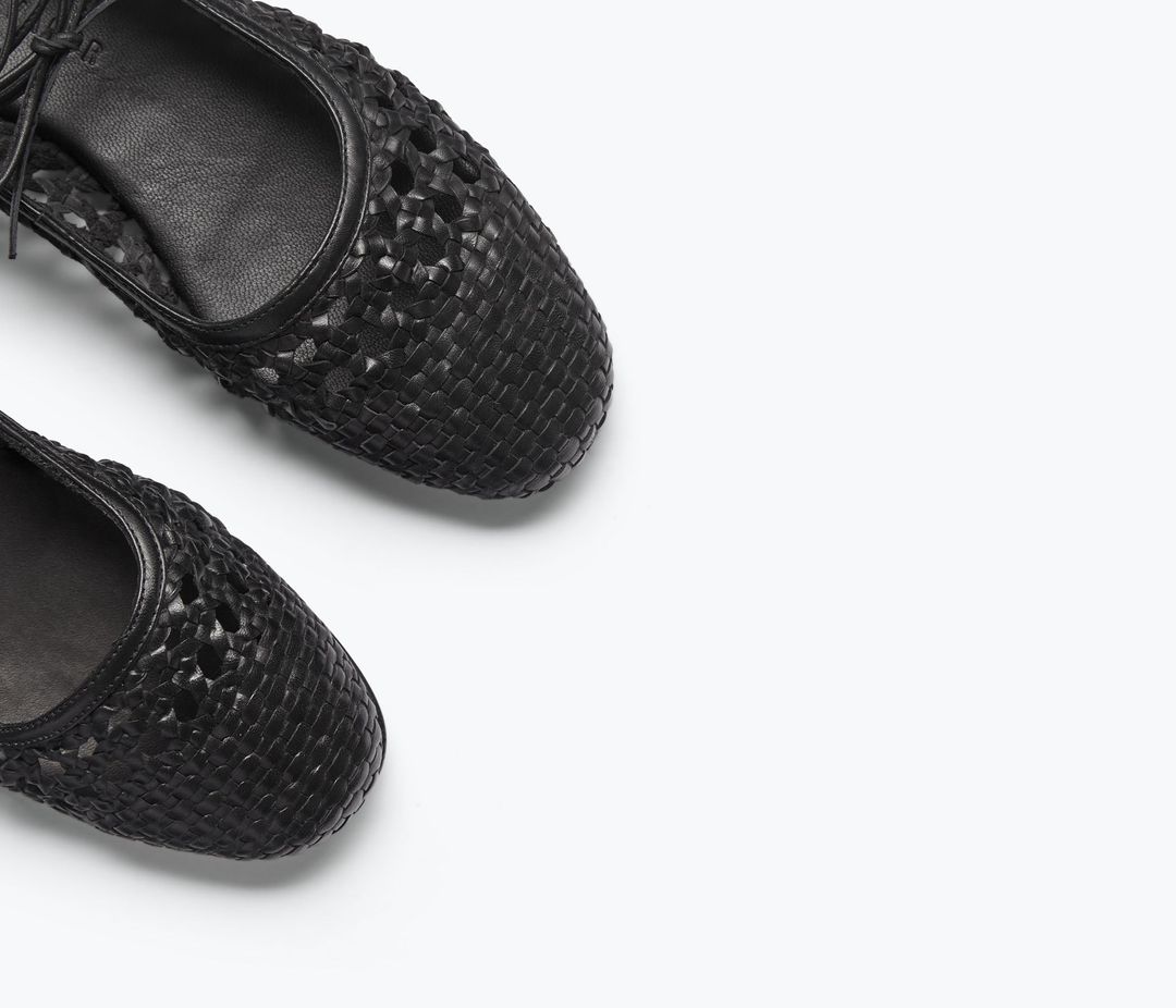 JANNA OPEN WOVEN FLAT #3