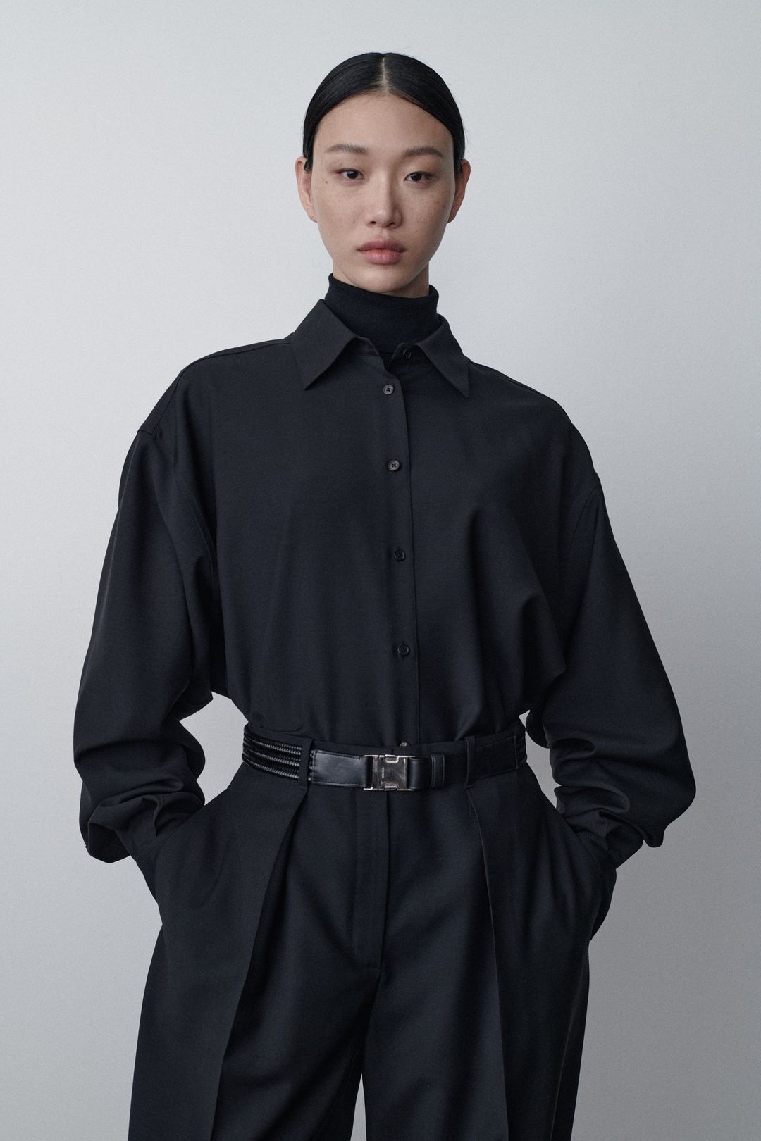 Luka Shirt in Virgin Wool and Mohair #3