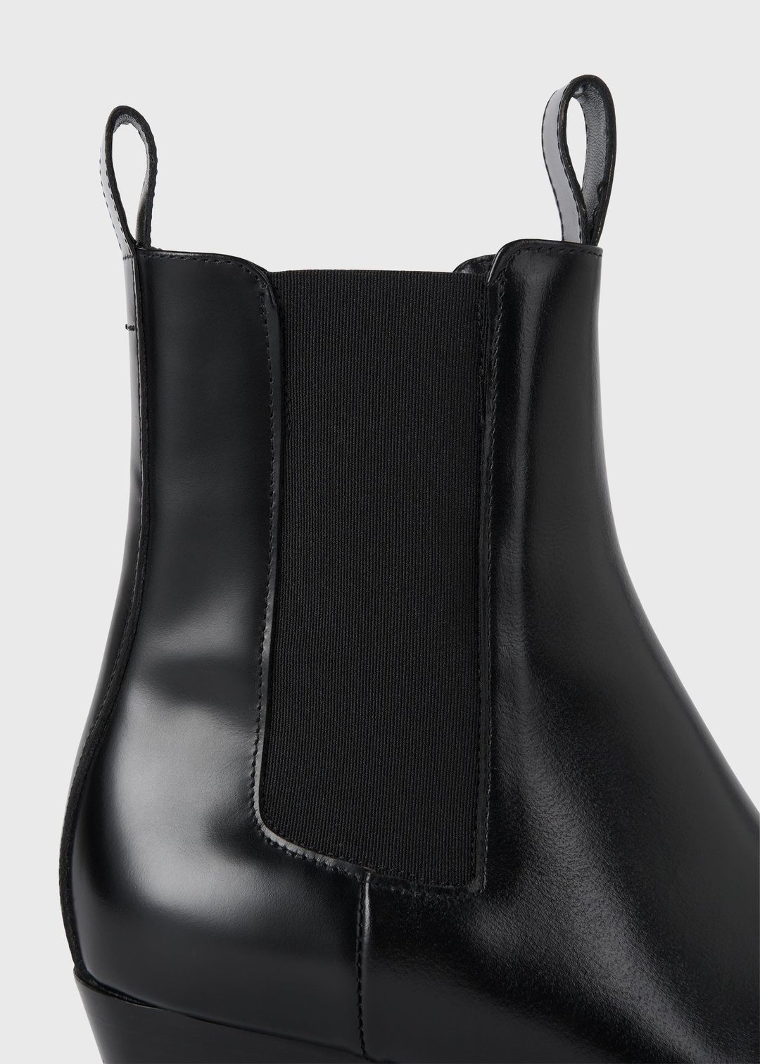 Leather city boots black #4