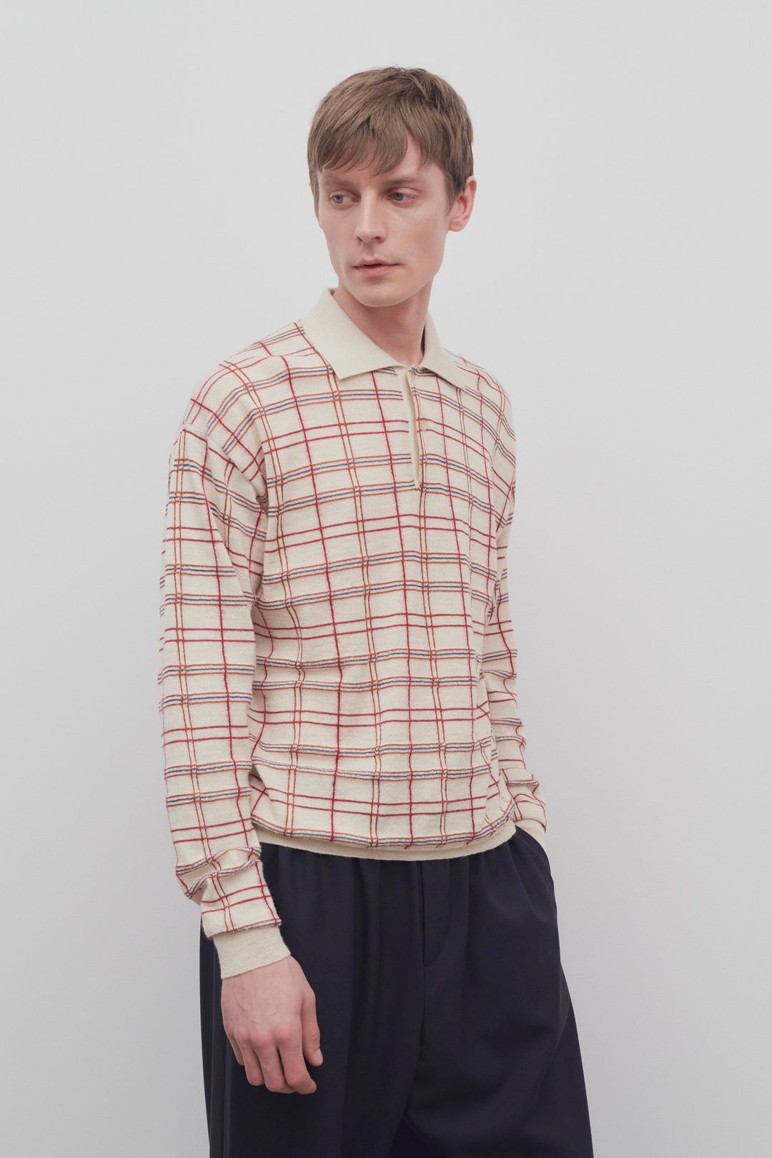 Balthus Polo in Llama and Silk #4