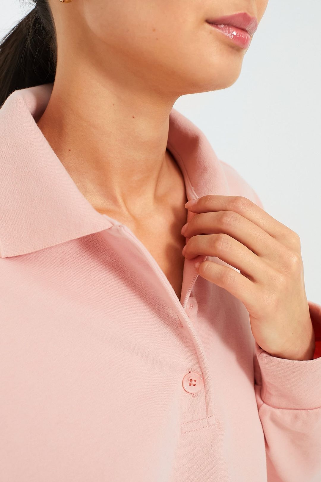 Mauve Bode Polo Sweatshirt #5