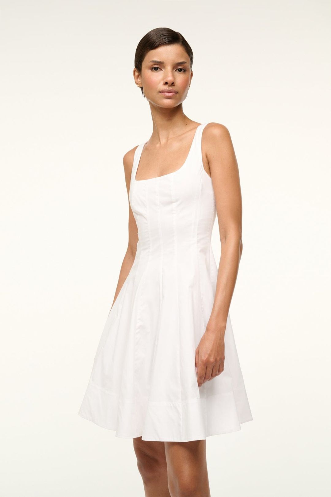 MINI WELLS DRESS | WHITE #3