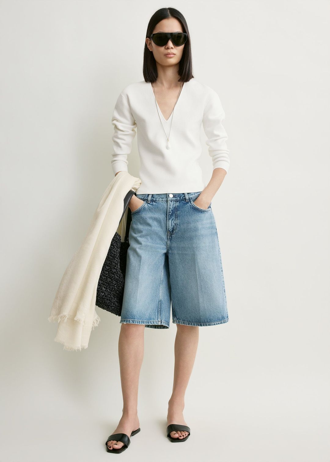 Denim board shorts true vintage