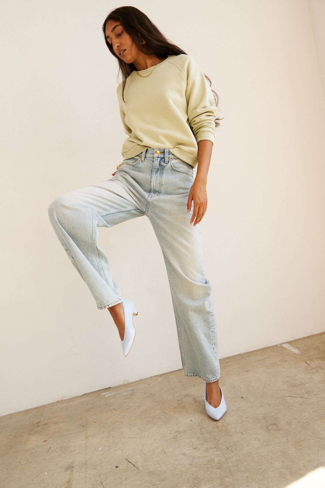 The Trap Pump in Powder Blue #6