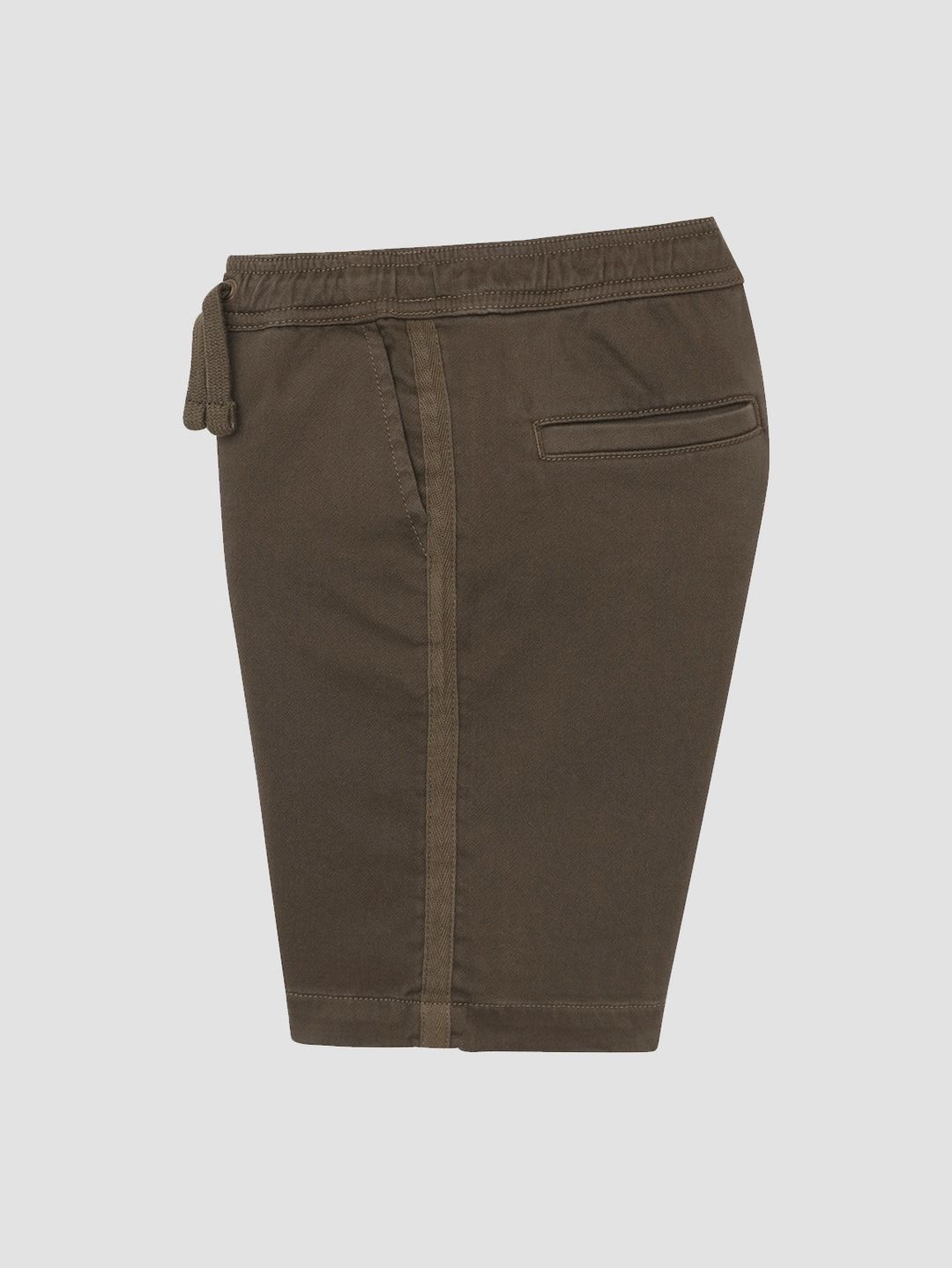 Jackson Short | Army Green Stripe