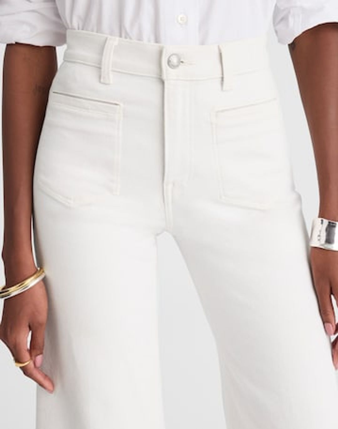 flared wide leg w. welt pkt #5