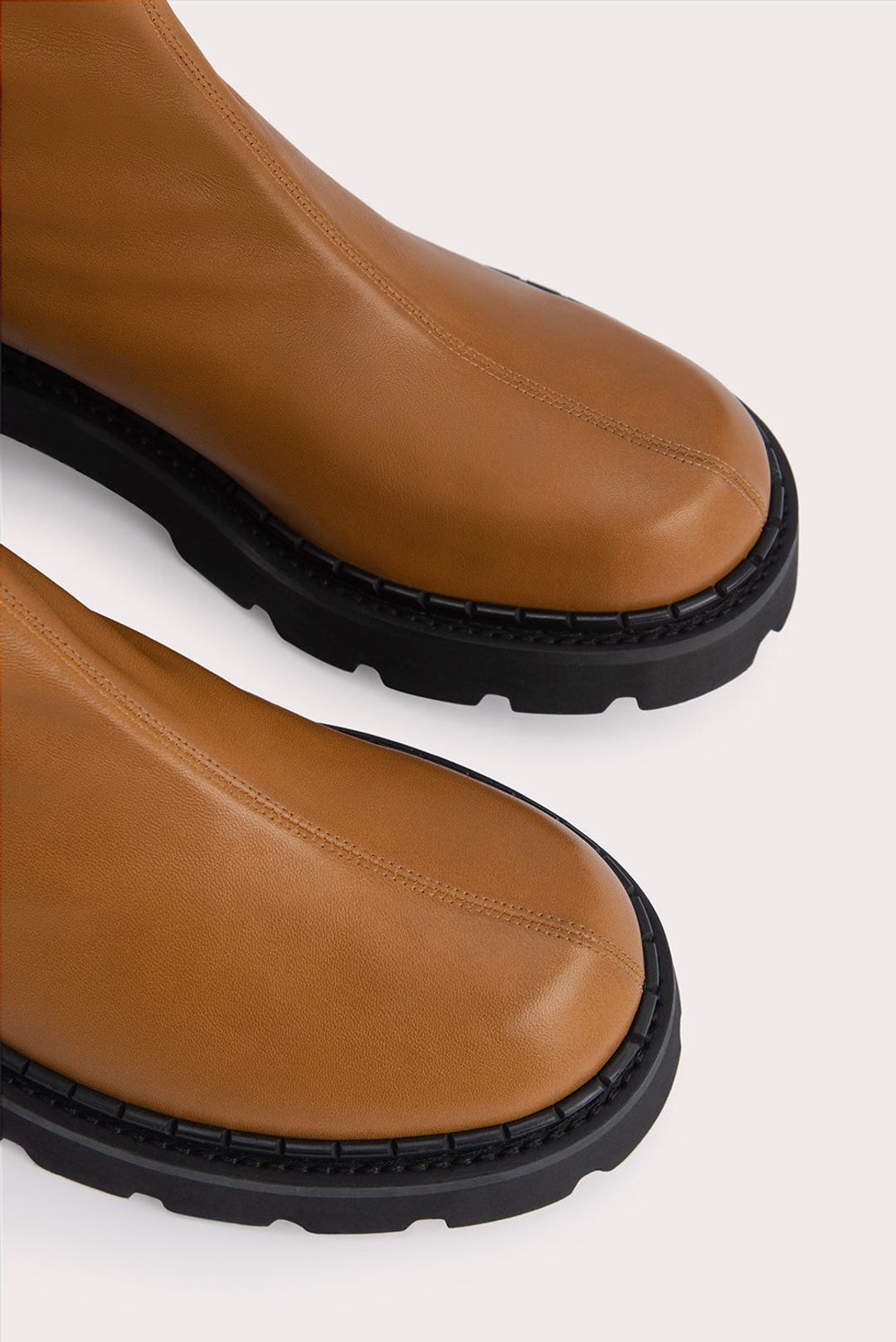 Alister Peanut Butter Soft Semi Patent Leather #3